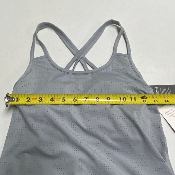 Athleta Full Force 2 in 1 Tank Top Gray XXS - Picture 6 of 7